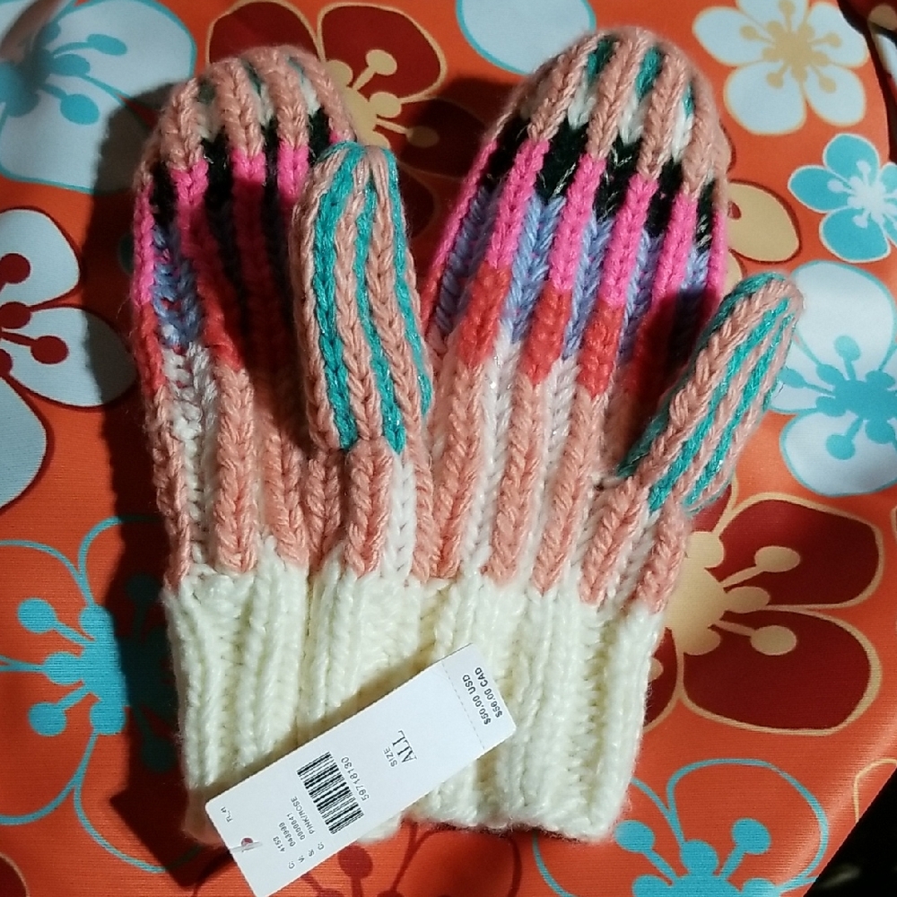 Anthropology Mittens!!!!🏵️🏵️🏵️magically colorful mittens